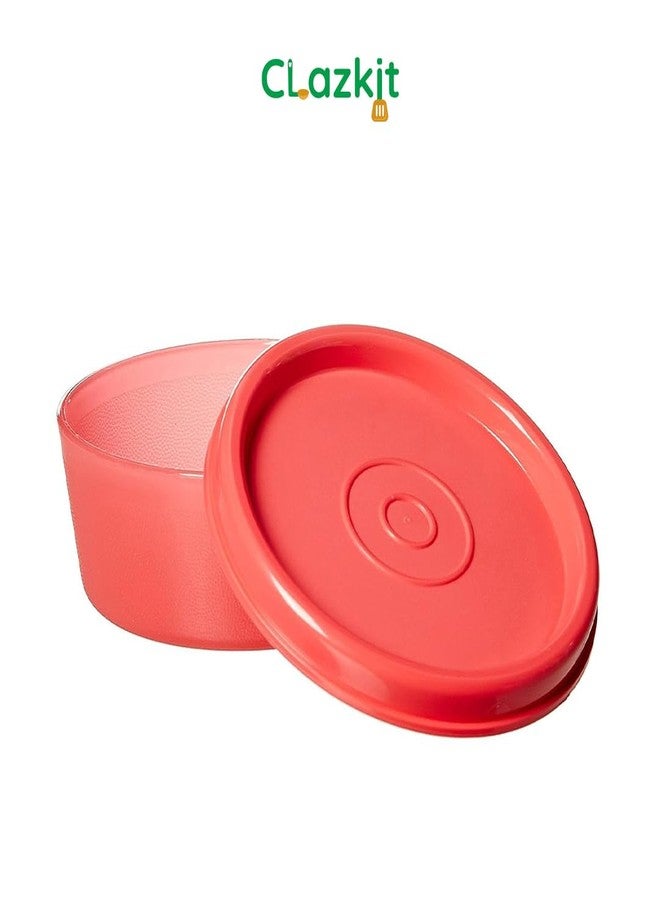 Clazkit علب تخزين بلاستيكية صغيرة مستديرة خالية من مادة BPA من Clazkit | محكمة الإغلاق ومقاومة للتسرب | آمنة للاستخدام في الميكروويف وغسالة الصحون | مثالية للنزهات والرحلات والتخزين في المطبخ (40 مل × 9 | متعددة الألوان)، متنوعة - Image 5